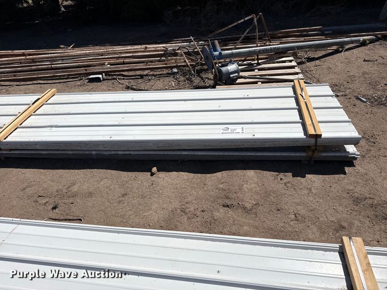 image for item DS6794 (100) sheets of metal siding/roofing