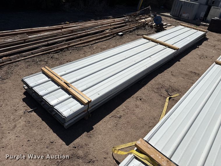 image for item DS6794 (100) sheets of metal siding/roofing
