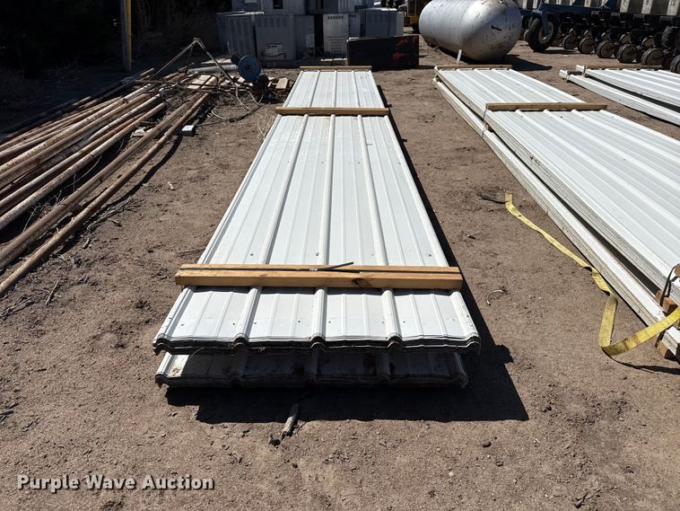 image for item DS6794 (100) sheets of metal siding/roofing