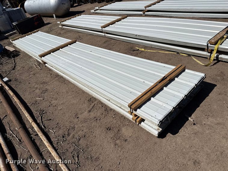image for item DS6794 (100) sheets of metal siding/roofing