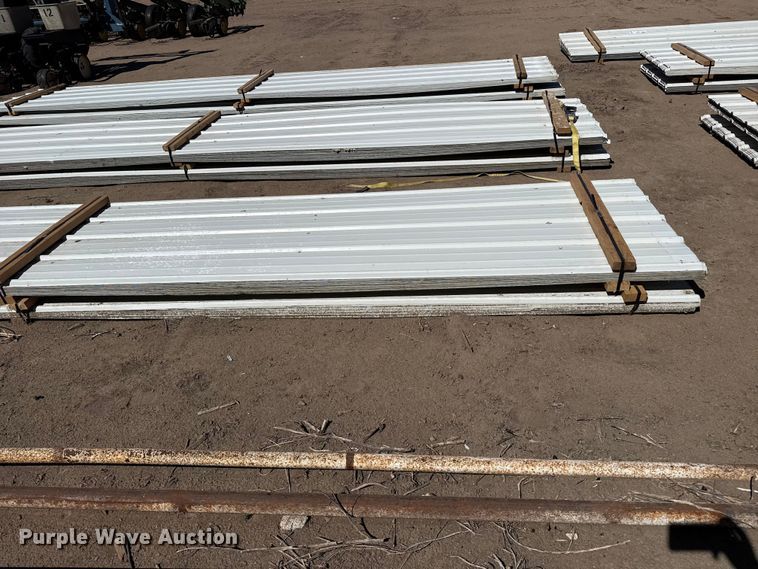 image for item DS6794 (100) sheets of metal siding/roofing