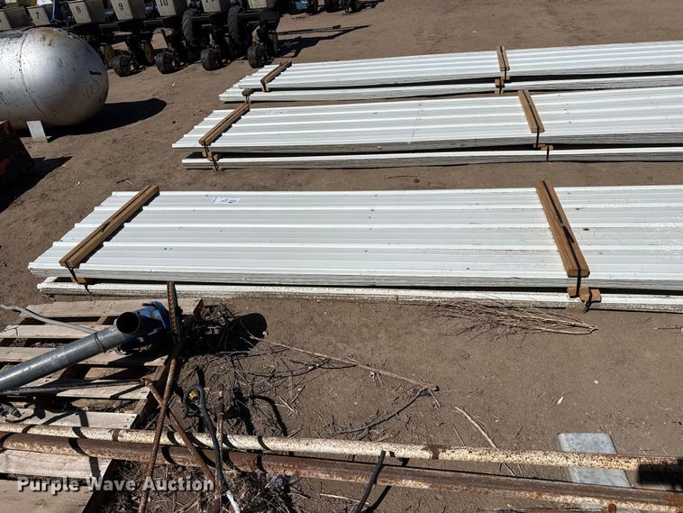 image for item DS6794 (100) sheets of metal siding/roofing