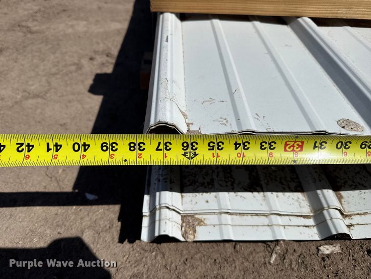 image for item DS6794 (100) sheets of metal siding/roofing