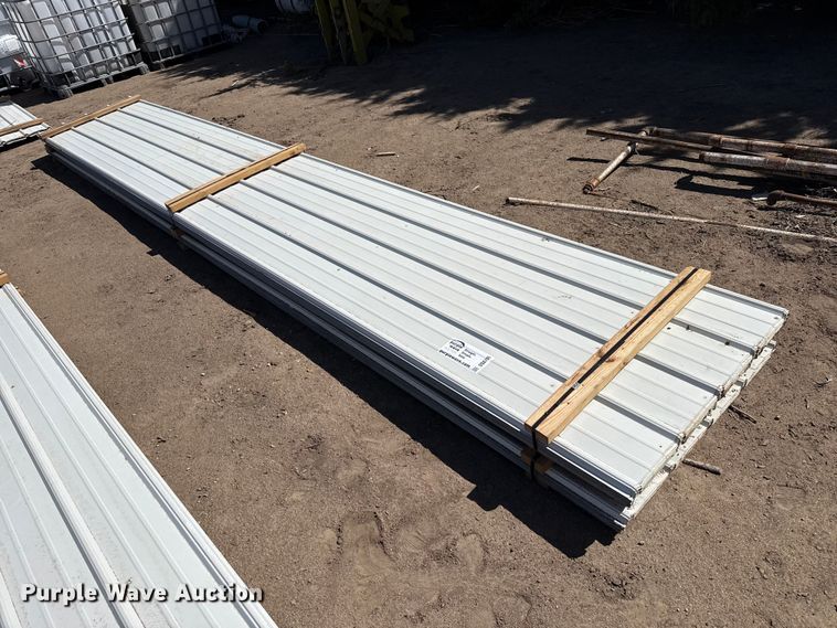 image for item DS6795 (100) sheets of metal siding/roofing