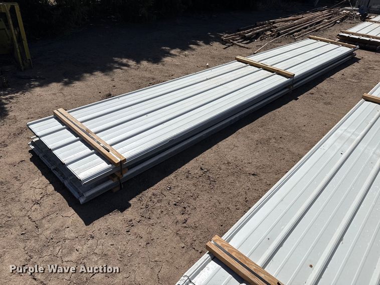 image for item DS6795 (100) sheets of metal siding/roofing