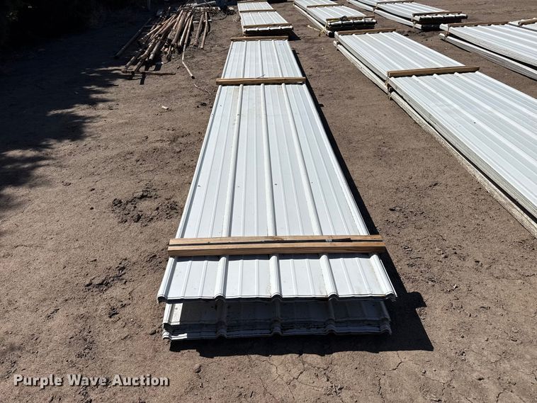 image for item DS6795 (100) sheets of metal siding/roofing
