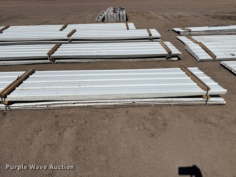 image for item DS6795 (100) sheets of metal siding/roofing