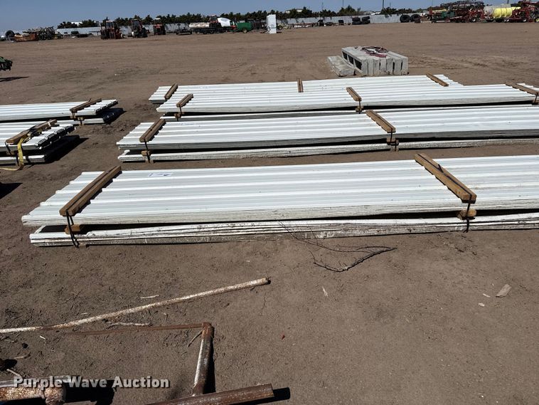 image for item DS6795 (100) sheets of metal siding/roofing