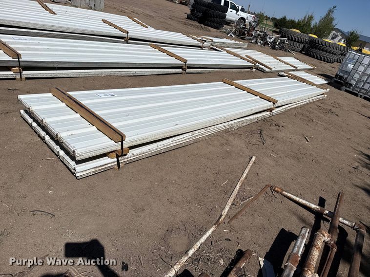 image for item DS6795 (100) sheets of metal siding/roofing