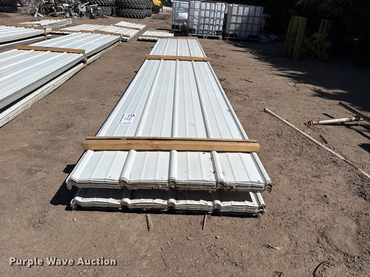 image for item DS6795 (100) sheets of metal siding/roofing