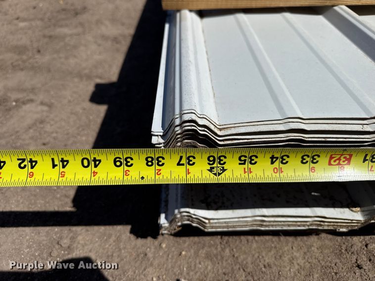 image for item DS6795 (100) sheets of metal siding/roofing