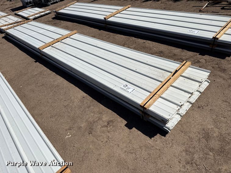 image for item DS6796 (100) sheets of metal siding/roofing