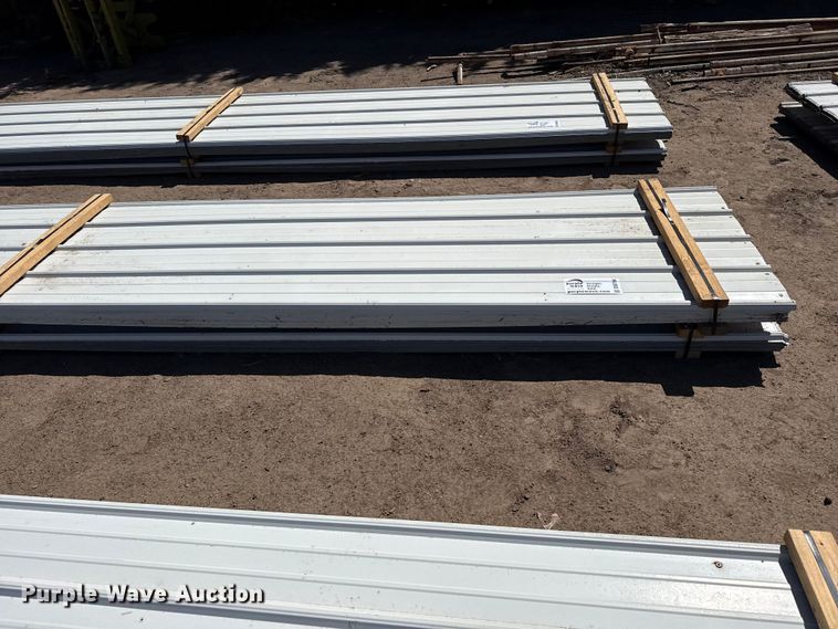 image for item DS6796 (100) sheets of metal siding/roofing