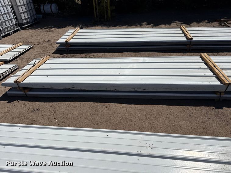 image for item DS6796 (100) sheets of metal siding/roofing