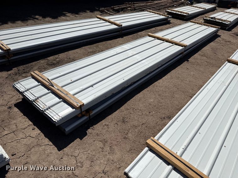 image for item DS6796 (100) sheets of metal siding/roofing