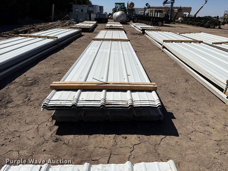 image for item DS6796 (100) sheets of metal siding/roofing