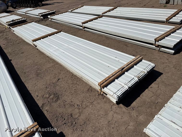 image for item DS6796 (100) sheets of metal siding/roofing