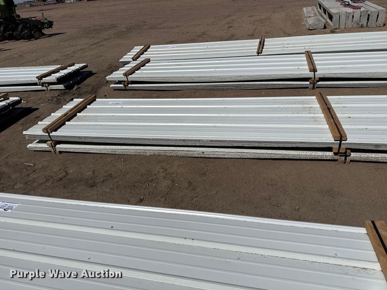 image for item DS6796 (100) sheets of metal siding/roofing