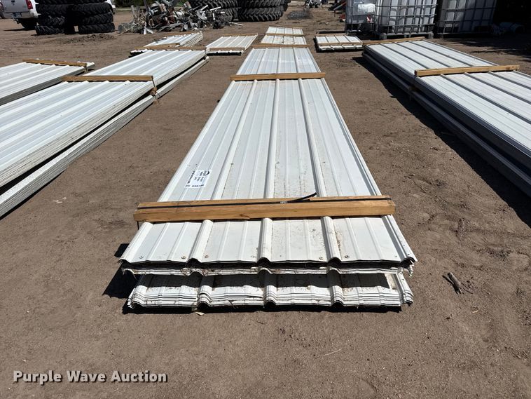 image for item DS6796 (100) sheets of metal siding/roofing