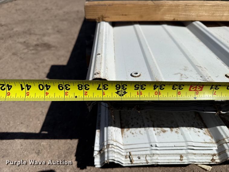 image for item DS6796 (100) sheets of metal siding/roofing