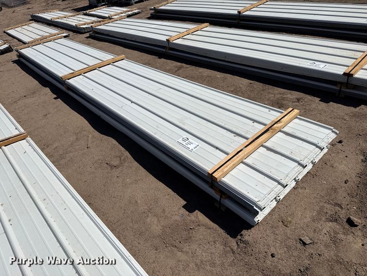 image for item DS6797 (100) sheets of metal siding/roofing
