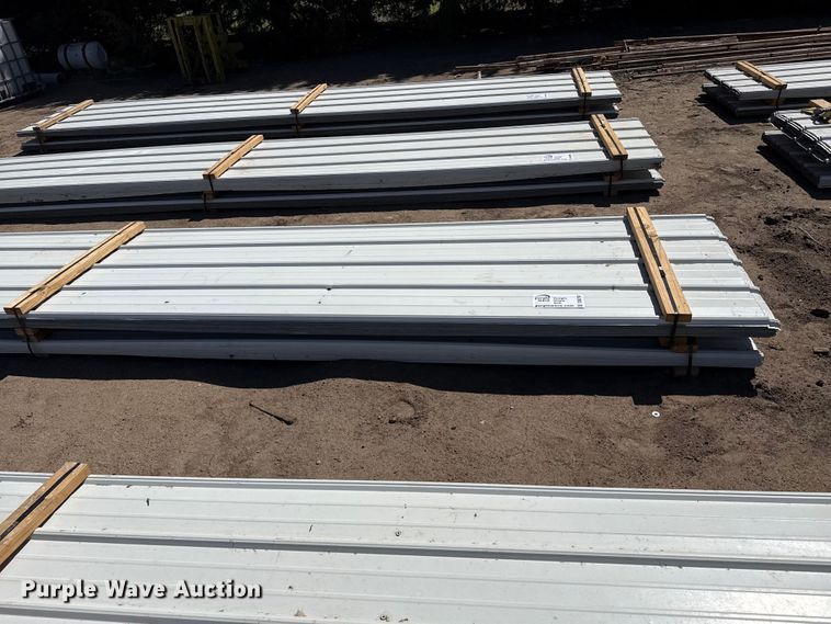 image for item DS6797 (100) sheets of metal siding/roofing