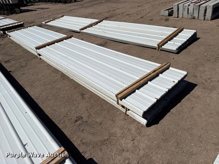 image for item DS6797 (100) sheets of metal siding/roofing