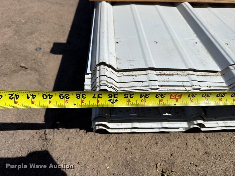 image for item DS6797 (100) sheets of metal siding/roofing