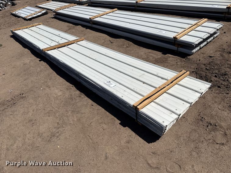 image for item DS6798 (58) sheets of metal siding/roofing