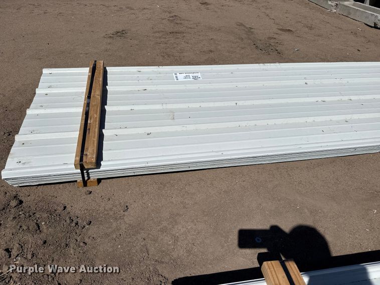 image for item DS6798 (58) sheets of metal siding/roofing