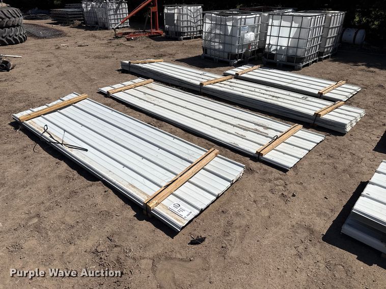 image for item DS6799 (148) Sheets of metal siding/roofing