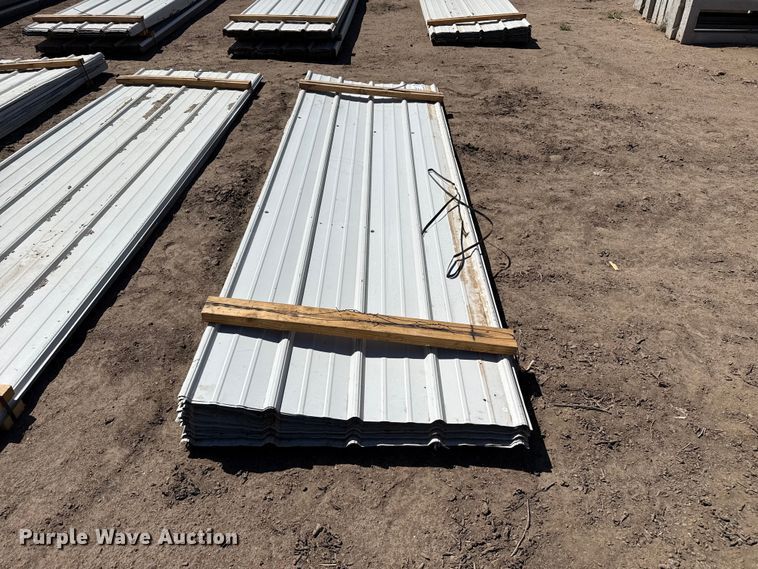 image for item DS6799 (148) Sheets of metal siding/roofing