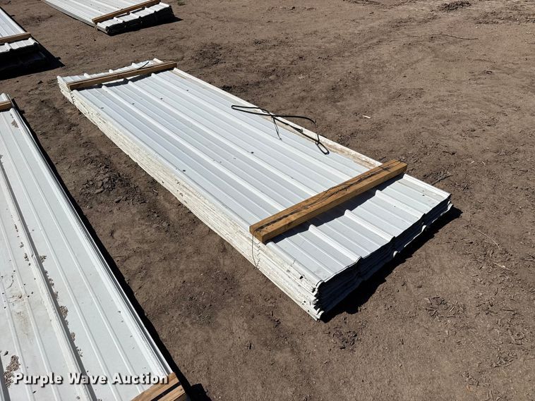 image for item DS6799 (148) Sheets of metal siding/roofing