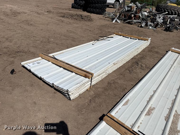 image for item DS6799 (148) Sheets of metal siding/roofing