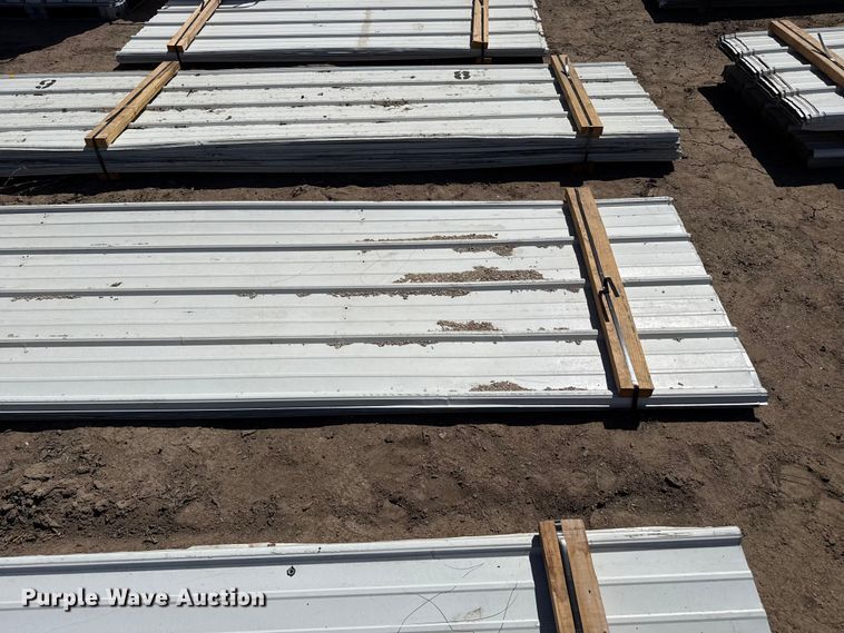 image for item DS6799 (148) Sheets of metal siding/roofing