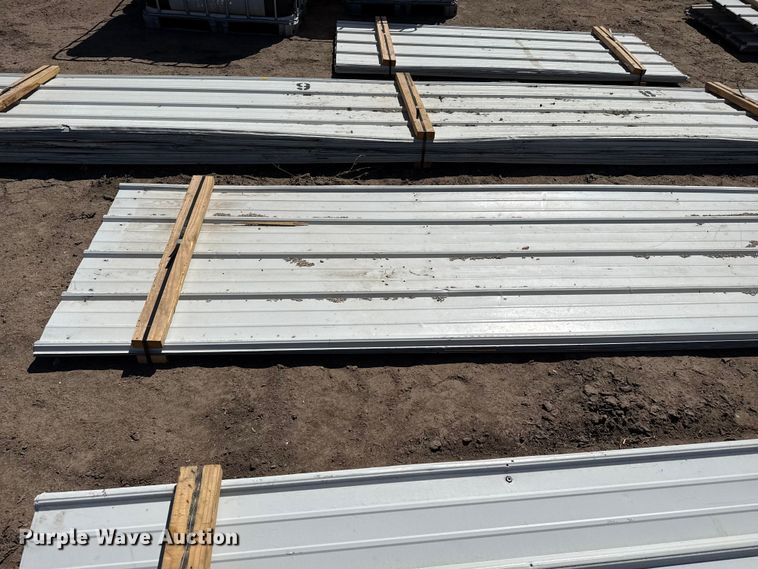 image for item DS6799 (148) Sheets of metal siding/roofing