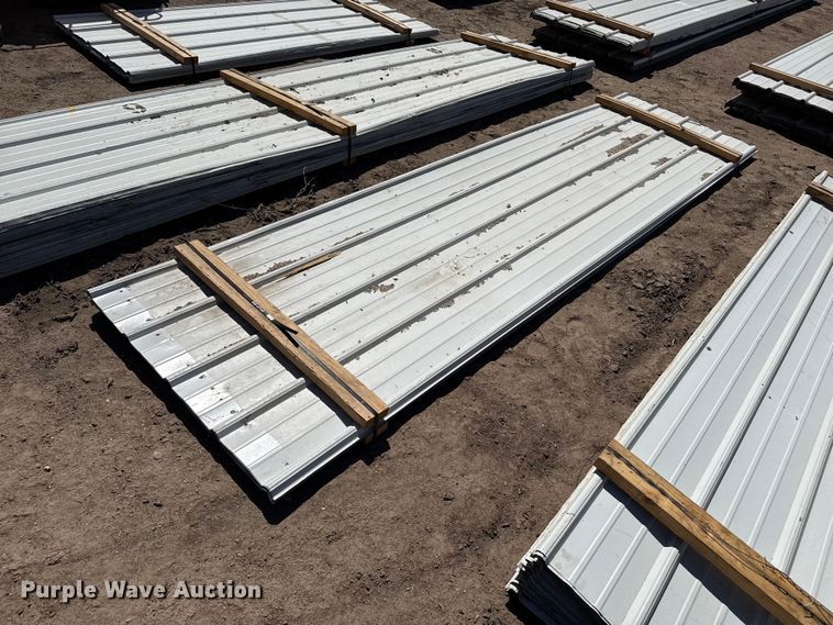 image for item DS6799 (148) Sheets of metal siding/roofing