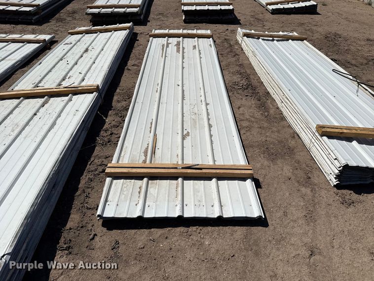 image for item DS6799 (148) Sheets of metal siding/roofing