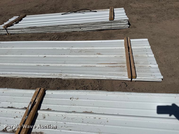 image for item DS6799 (148) Sheets of metal siding/roofing