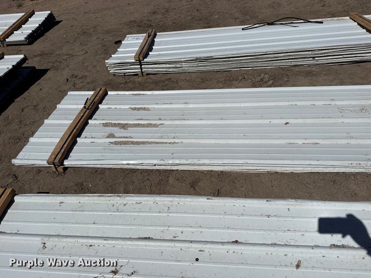 image for item DS6799 (148) Sheets of metal siding/roofing