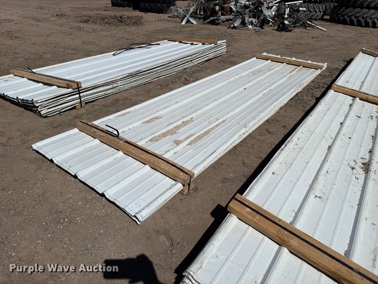 image for item DS6799 (148) Sheets of metal siding/roofing