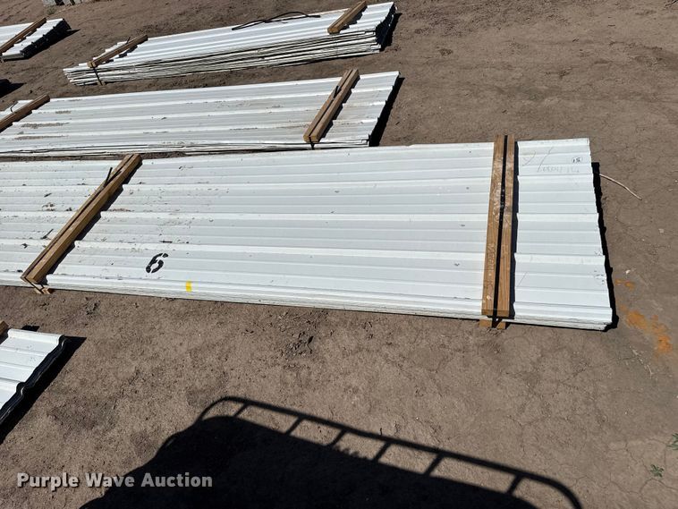 image for item DS6799 (148) Sheets of metal siding/roofing