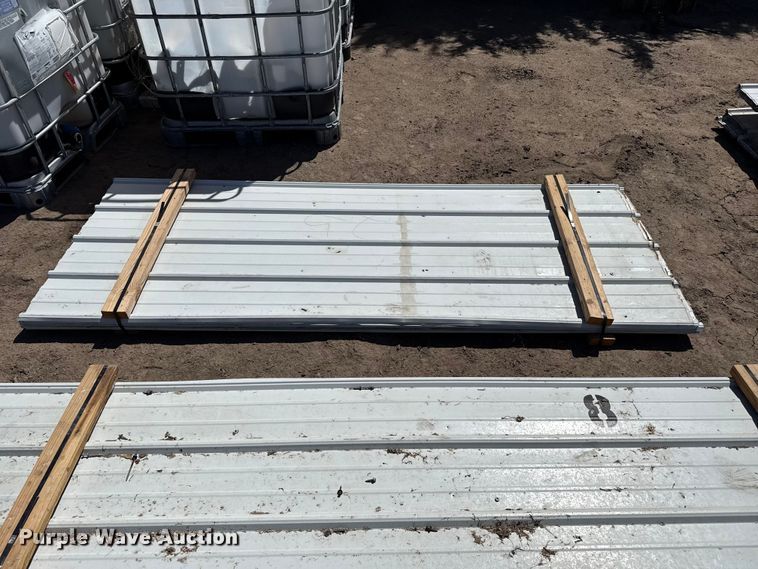 image for item DS6799 (148) Sheets of metal siding/roofing