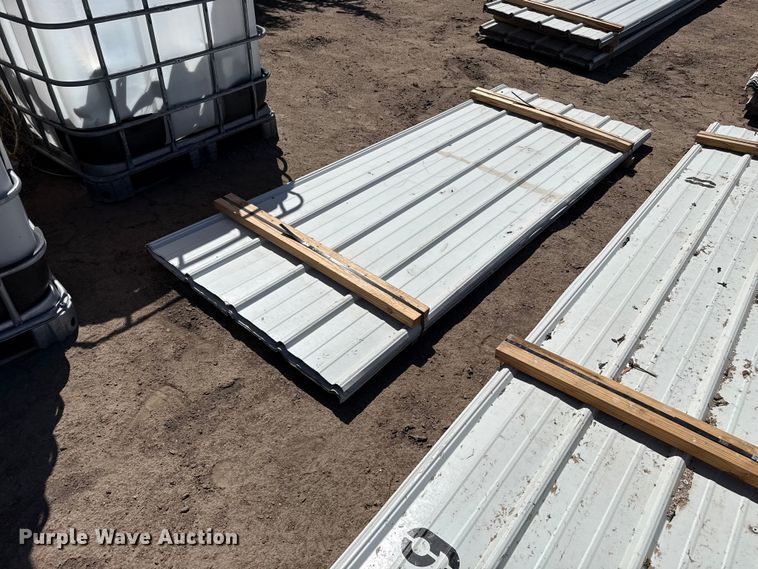 image for item DS6799 (148) Sheets of metal siding/roofing