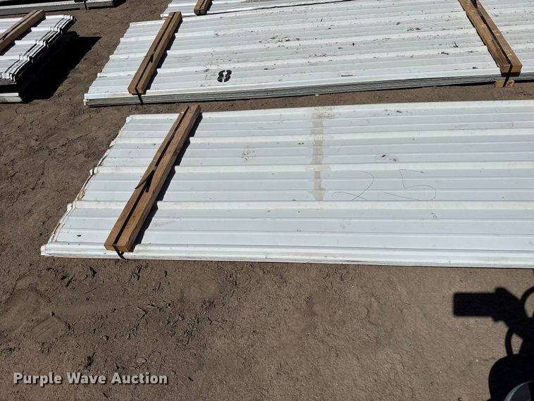 image for item DS6799 (148) Sheets of metal siding/roofing