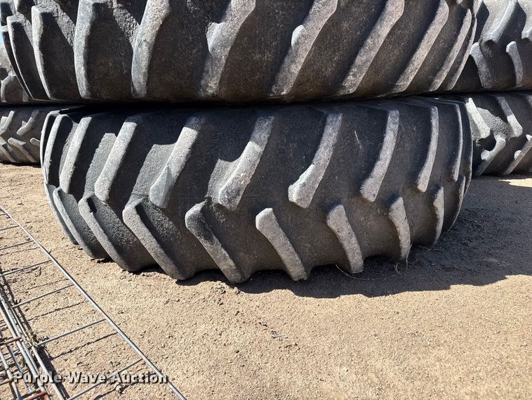 image for item DS6800 John Deere 520/85R42 tires and wheels