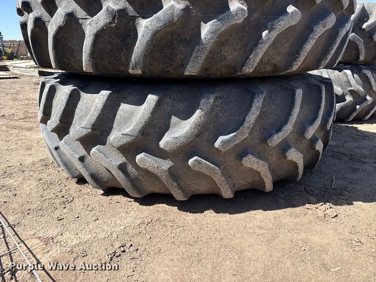 image for item DS6801 John Deere 520/85R42 tires and wheels
