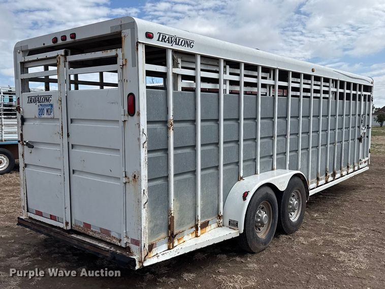 image for item DS6816 2005 Gooseneck Travalong livestock trailer