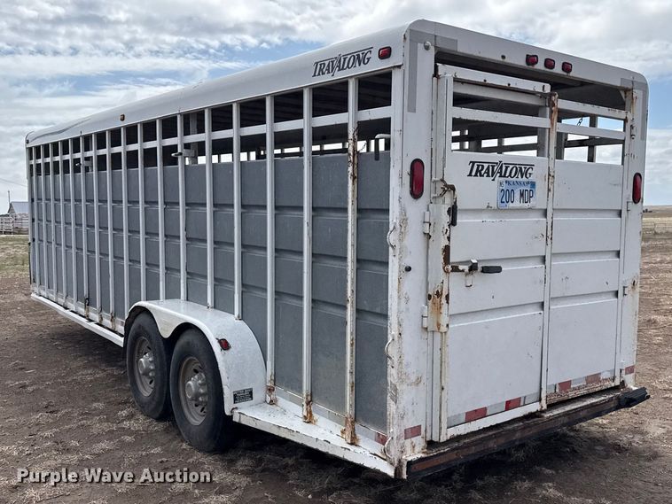 image for item DS6816 2005 Gooseneck Travalong livestock trailer