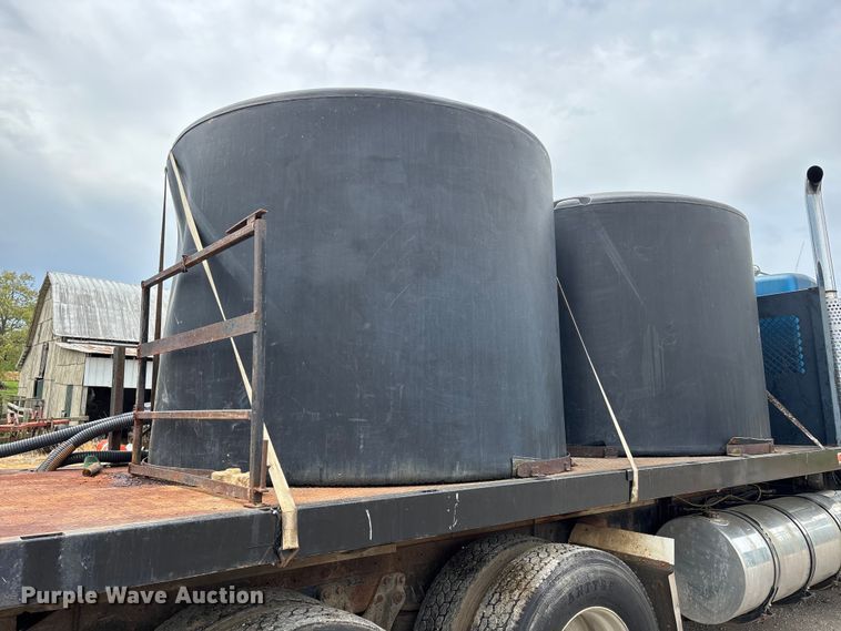 image for item DT0183 1988 Kenworth W90 flatbed truck